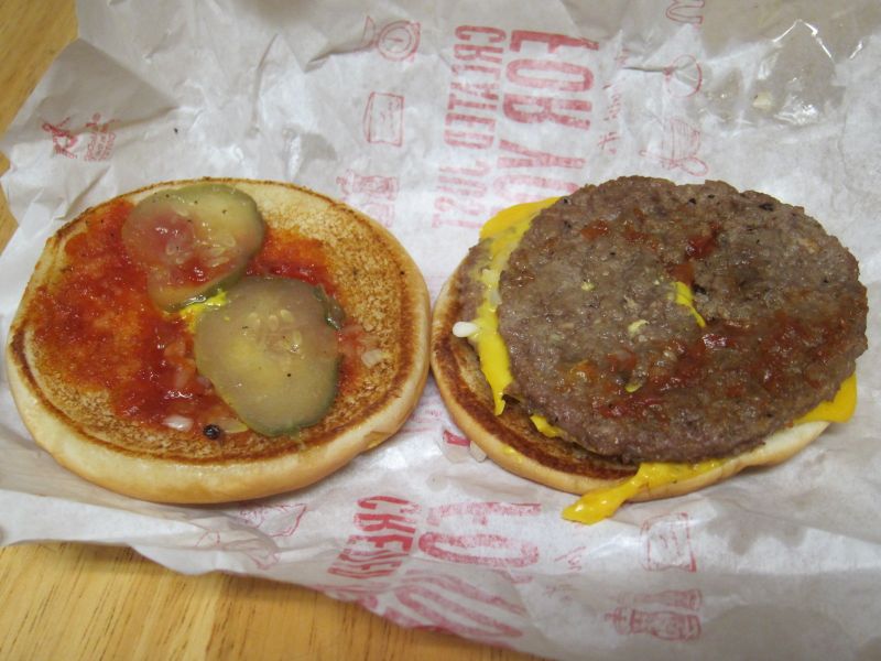 Review McDonald's McDouble Brand Eating