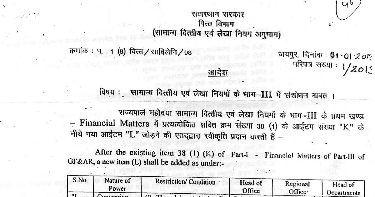 RAJASTHAN REVENUE DEPARTMENT ACTS RULES CIRCULARS AND NOTIFICATIONS