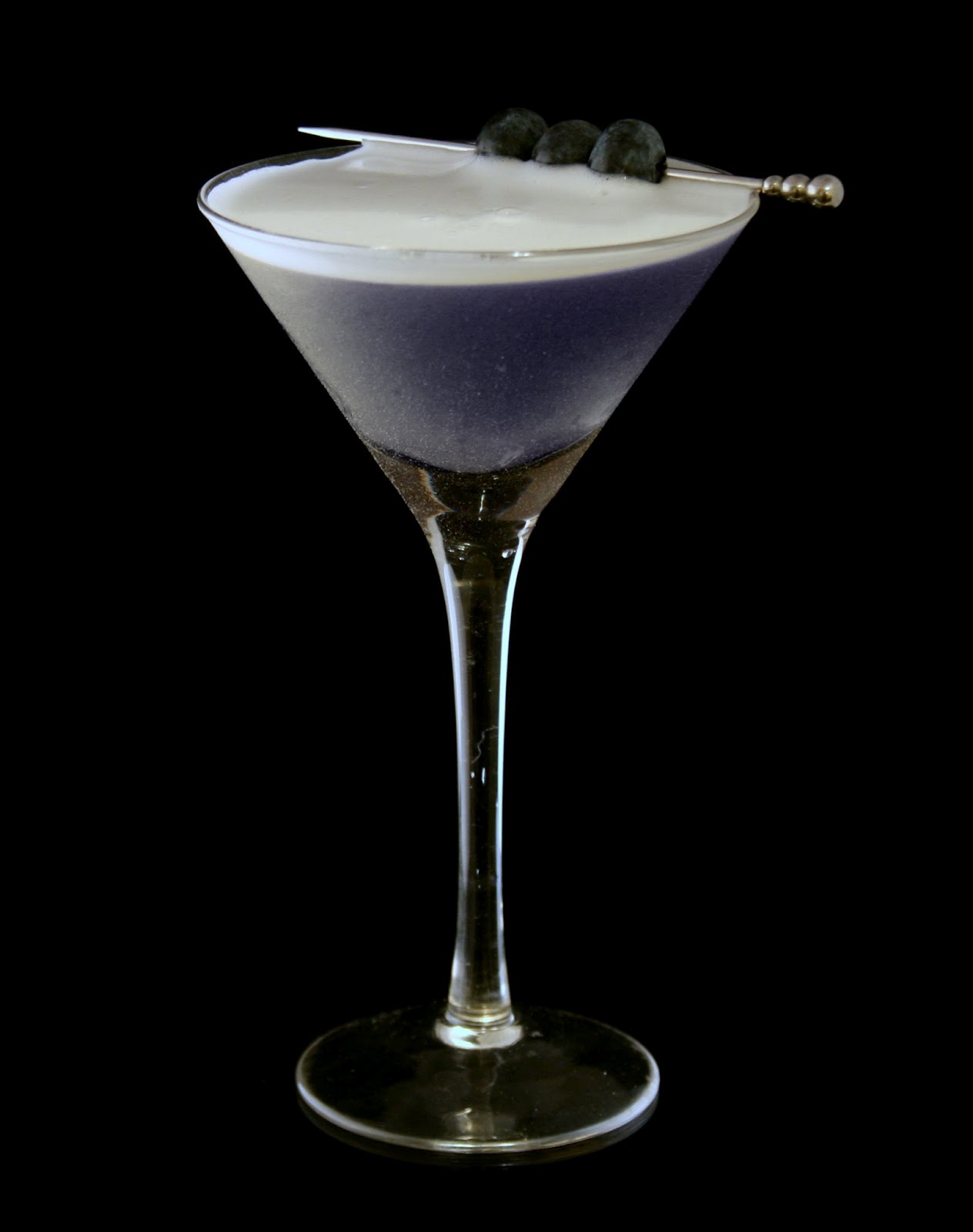 Manfort Martinis Blue Velvet Martini