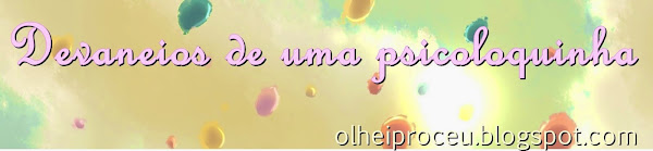 Olhei pro Céu (Devaneios de uma psicoloquinha)