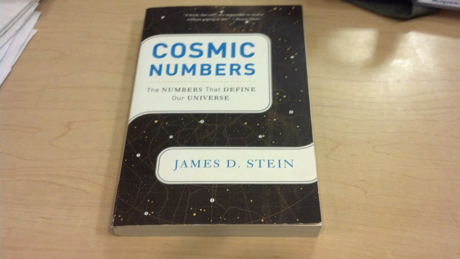 Eddie's Math and Calculator Blog Review "Cosmic Numbers The Numbers