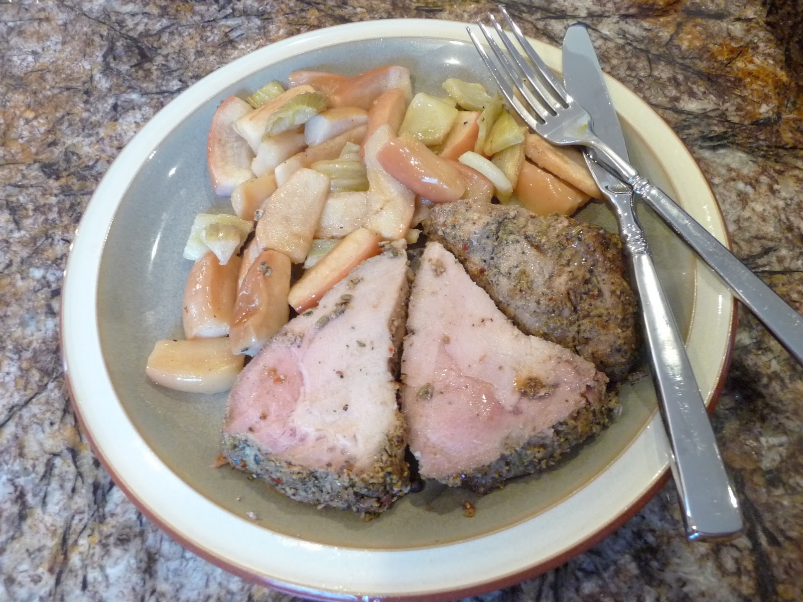 Chef Bolek GarlicFennel Rubbed Pork Loin Roast