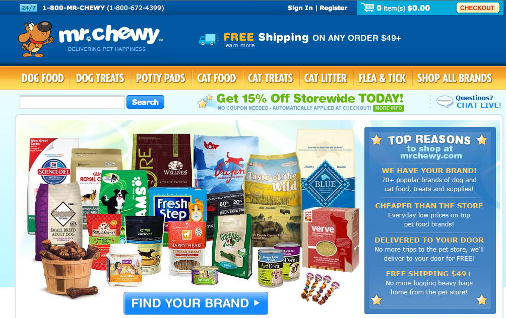 fourwhitepaws Mr. Chewy