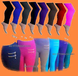 LEGGINS 4 CIERRES UNICOLOR