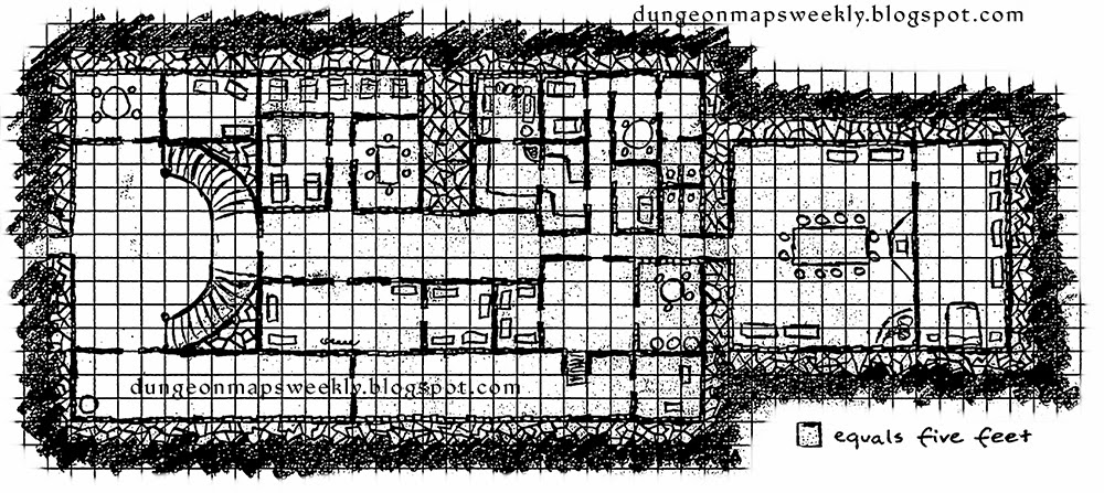 dungeon maps weekly hand drawn dungeon graph paper dungeon