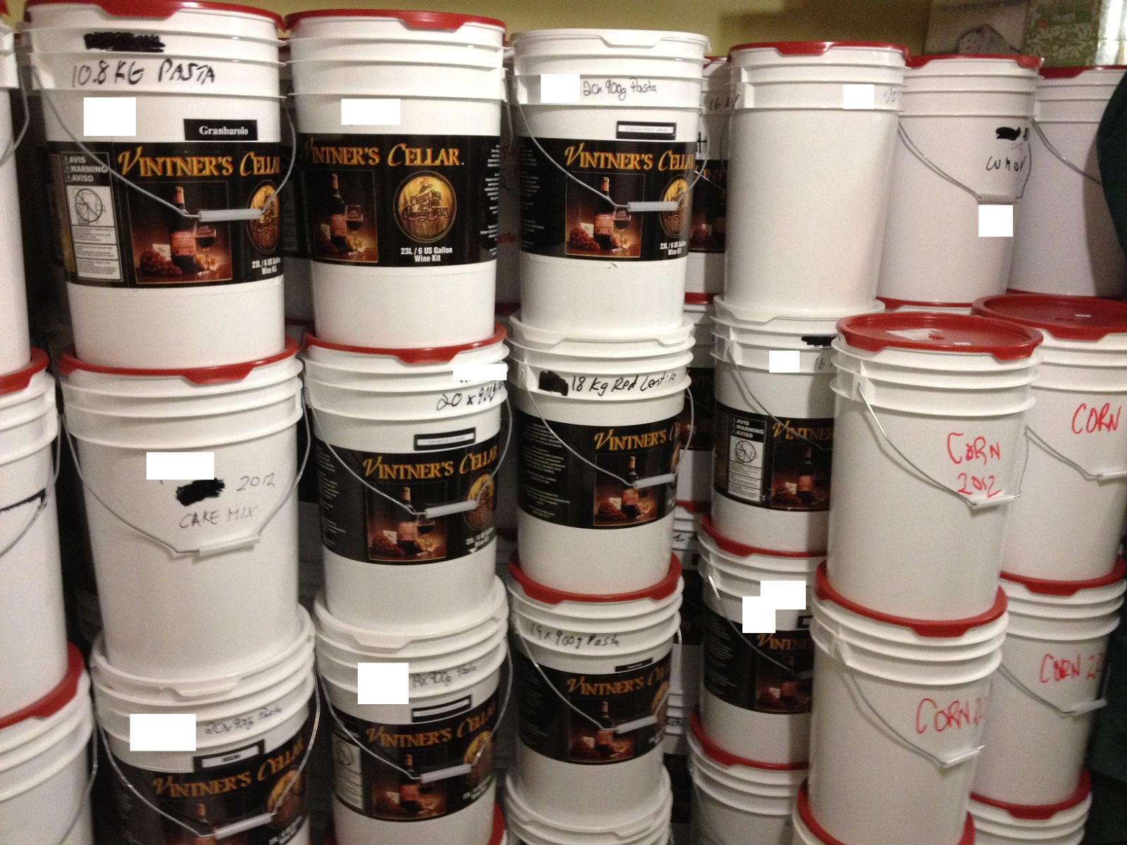 Indiana Magnum Storing Dry Foods for Emergencies