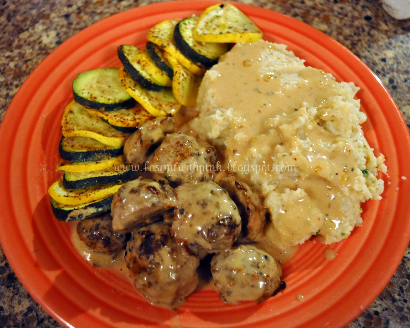 Losin' it with PINK Swedish Meatballs