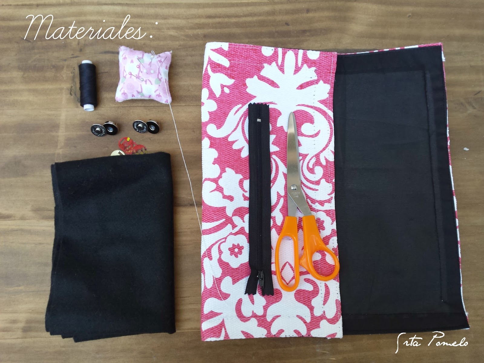 Srta Pomelo: DIY: cómo hacer un bolso de mano.