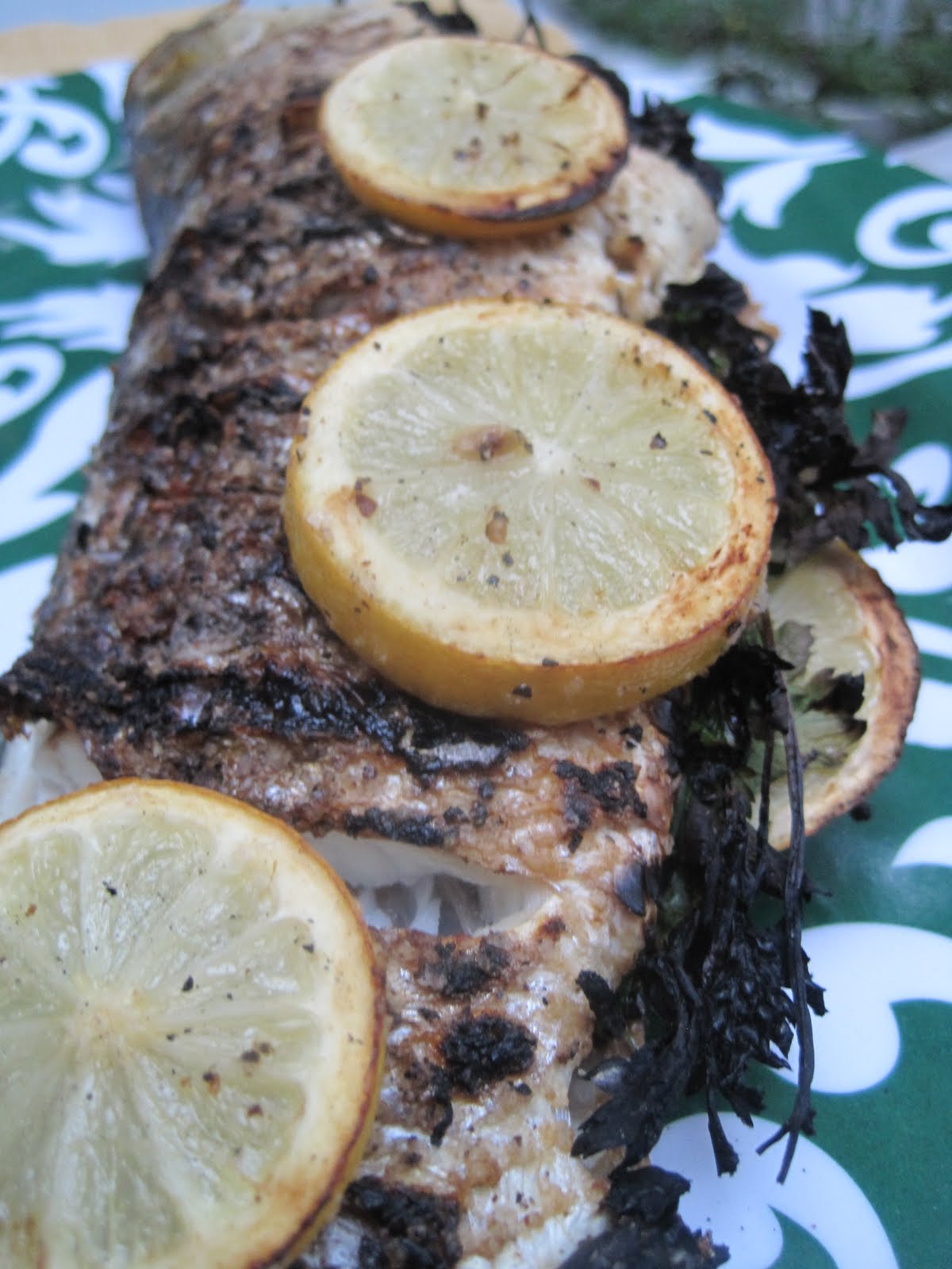 Corcoran Street Kitchen Whole Grilled Rockfish