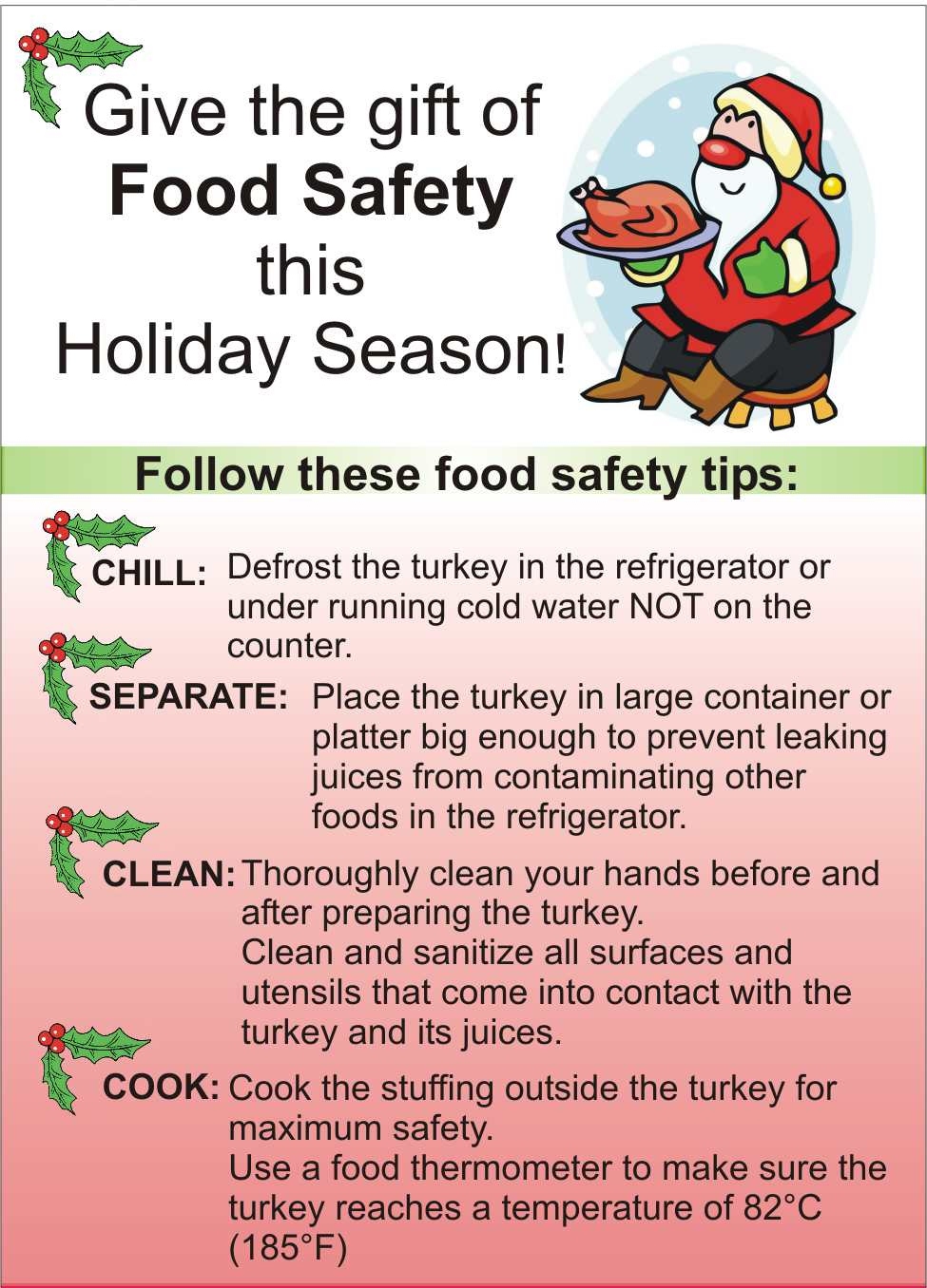 Clark Regional Emergency Services Agency (CRESA): Holiday Safety in