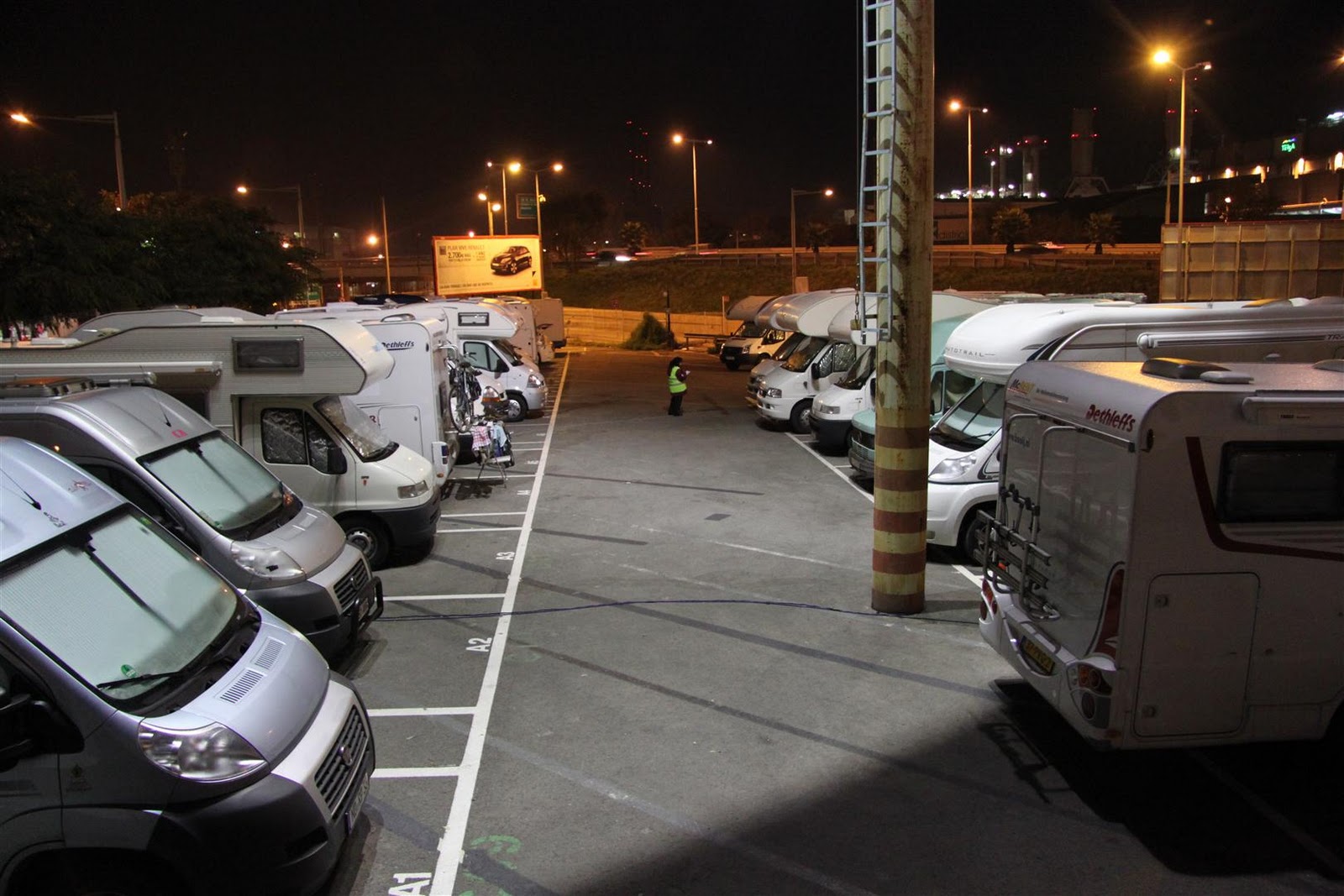 Barcelona Motorhome Aire & Parking Europe By Camper Travelling