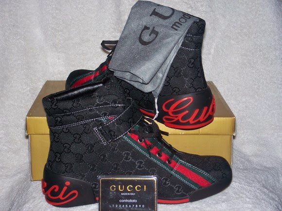 gucci high top boots