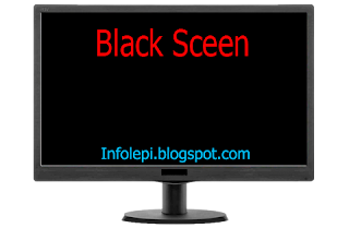 Cara Mengatasi Black Screen | Info Lepi