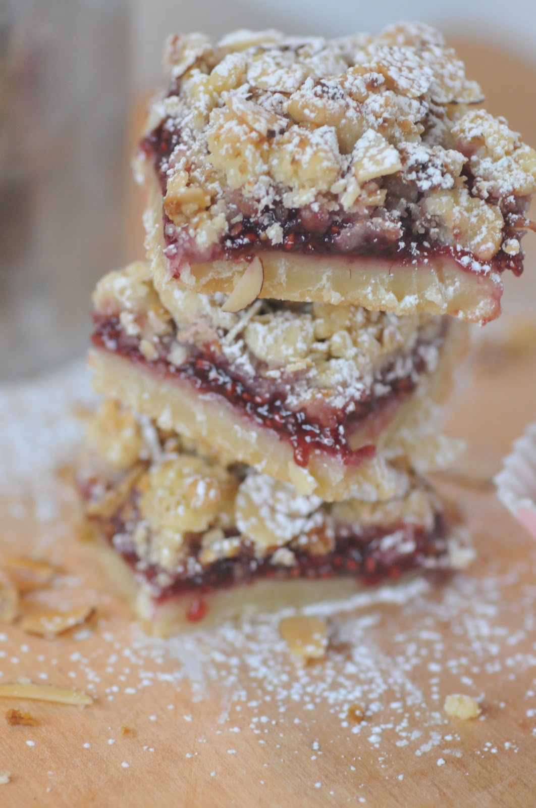 NINE + SIXTEEN Recipe Barefoot Contessa Raspberry Crumble Bars