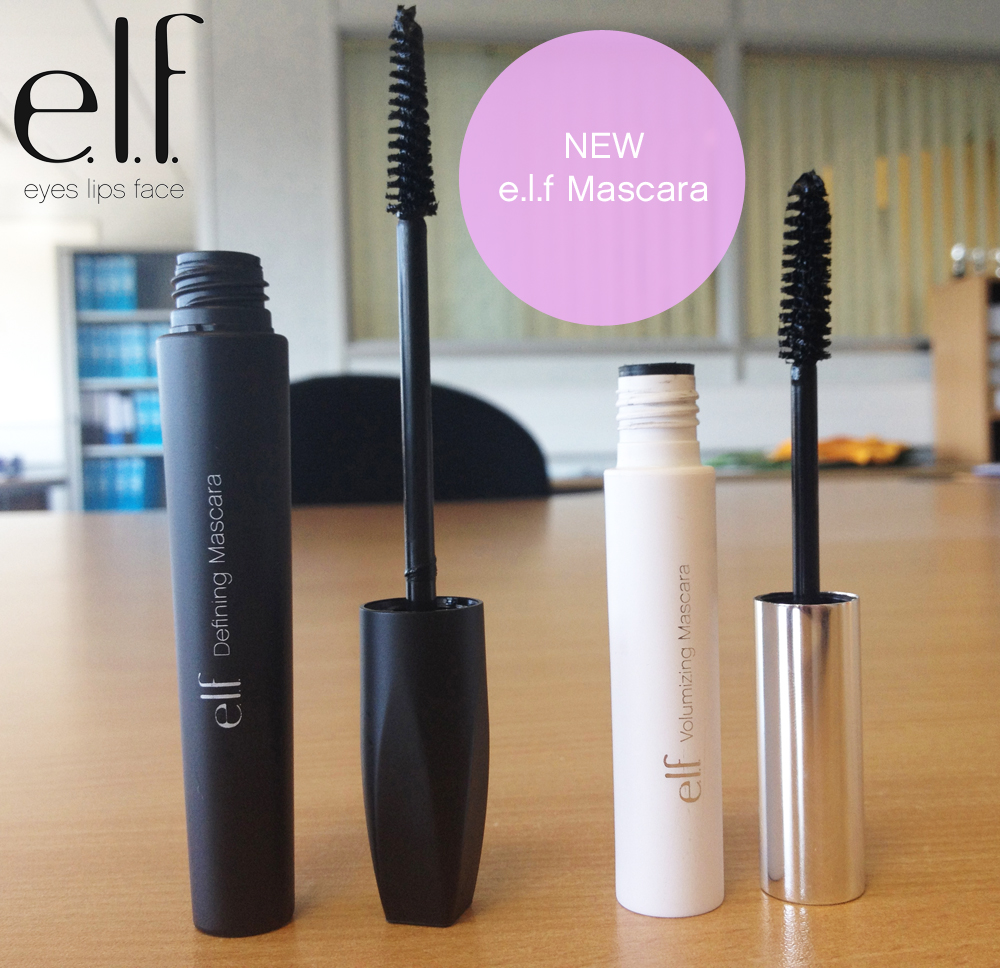 Me, My e.l.f. and I New e.l.f Mascara Wars Volumising VS Defining!