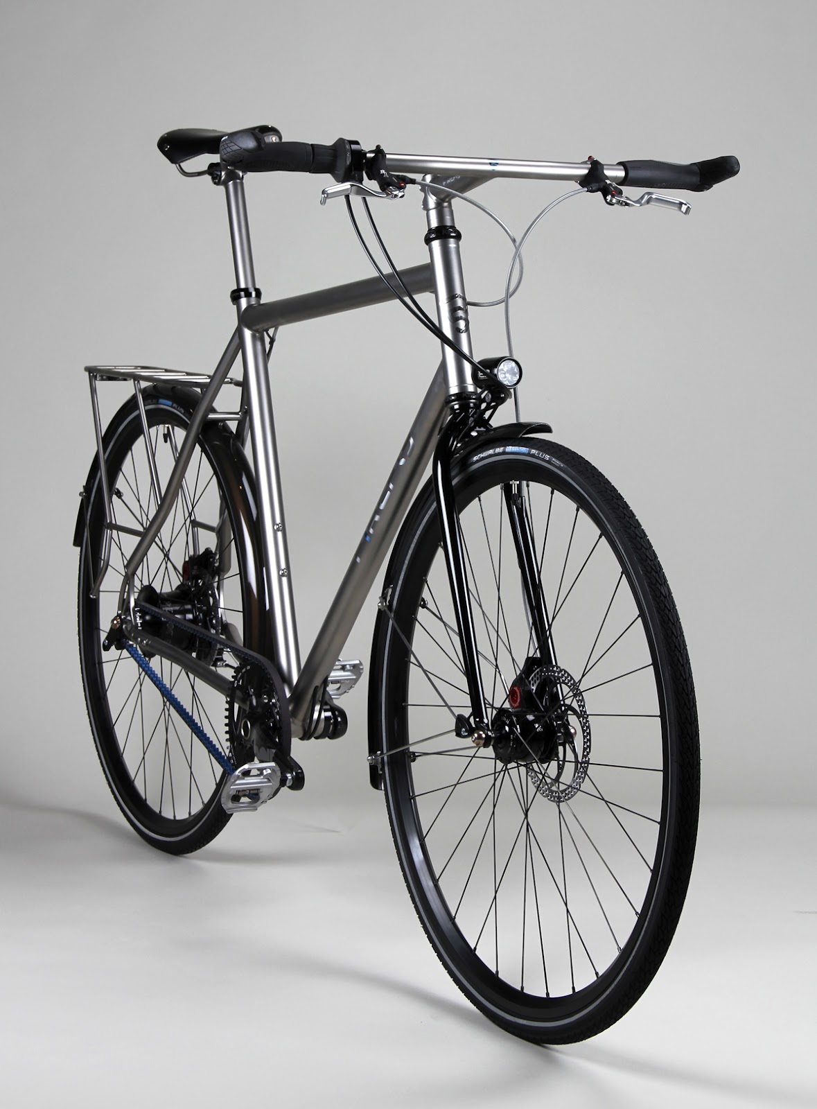 The Monkey Lab RohloffEquipped, Belt Driven Firefly Custom Titanium