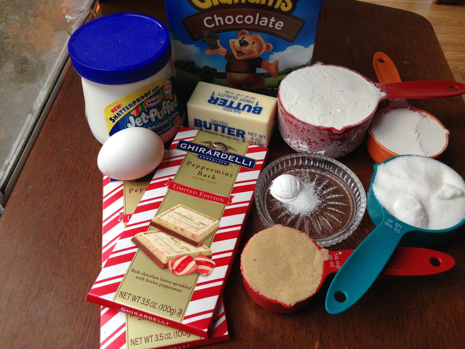 Kismet Kreations Chocolate Peppermint S'more Cookies