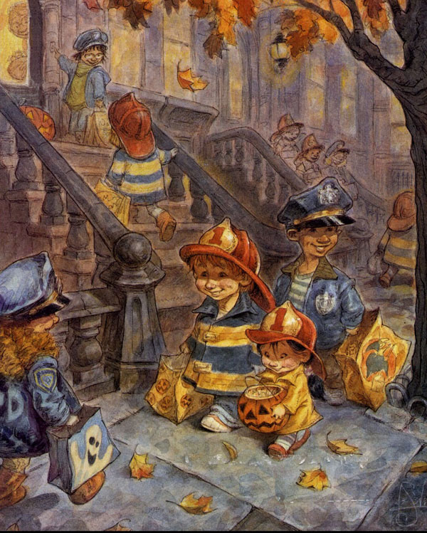 ILLUSTRATION ART DELAWARE EXHIBITION PETER DE SEVE