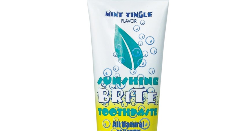 Зубная паста Саншайн Брайт / Sunshine Brite Toothpaste.