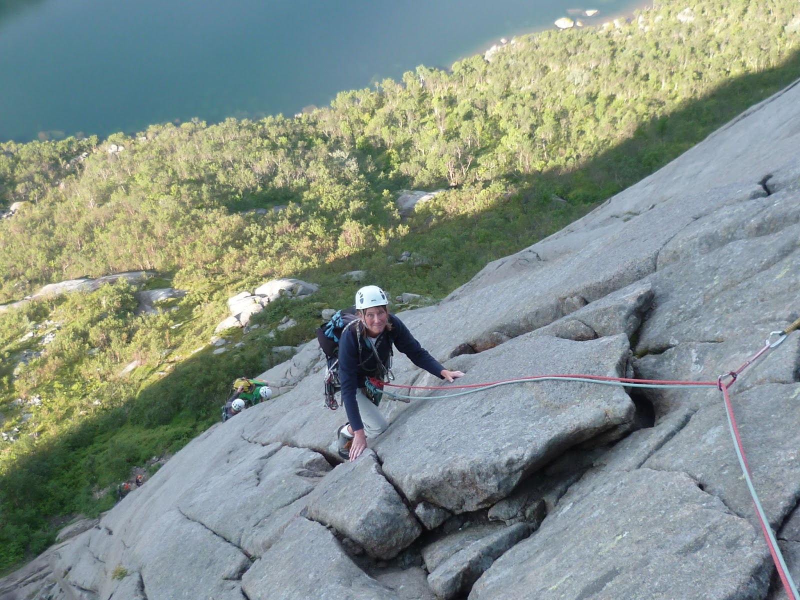 Clitheroe Climbers Climbing in Norway