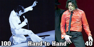 Elvis versus Michael Jackson