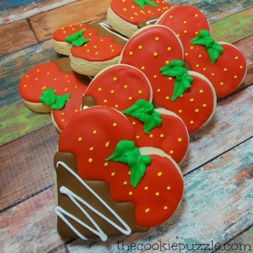 Berry Heart Cookies