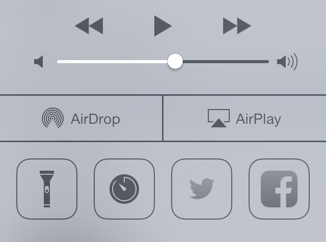 Nice Tweaks For Control Center In iOS 7