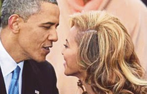 Barack Obama and Beyonce Barack Obama and Beyonce