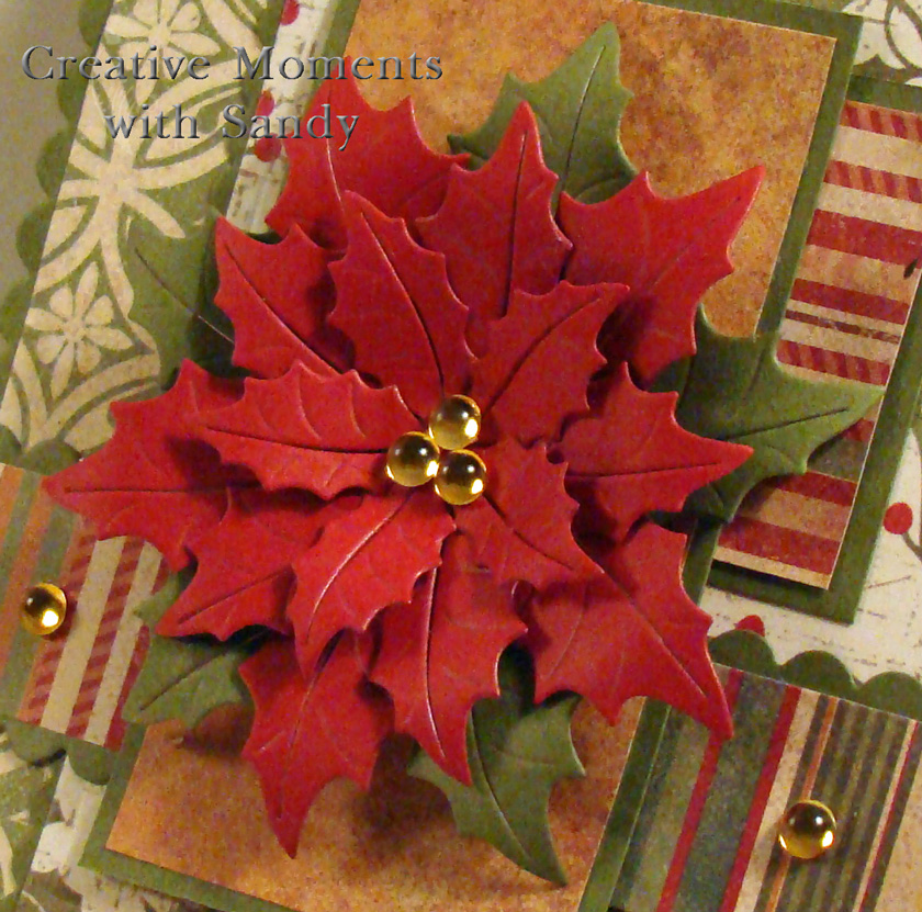 holly poinsettia card cheery designs inspiration blog poinsetta card