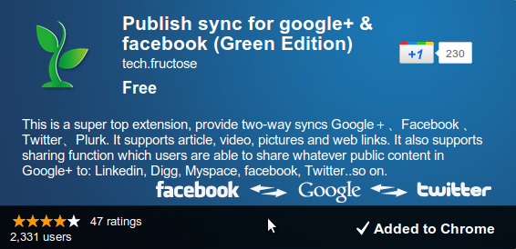 Publish Sync Automatically Syncs New Posts Between Google+, Facebook, And Twitter
