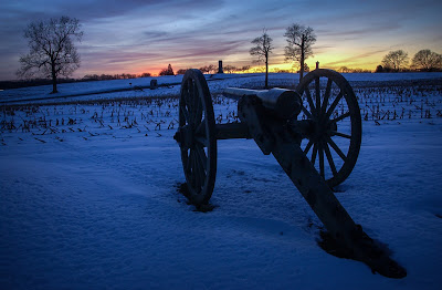 Site of the Battle of the Wheatfield at Gettysburg, Pa. Nikon D1H, 1/16 @ f16.