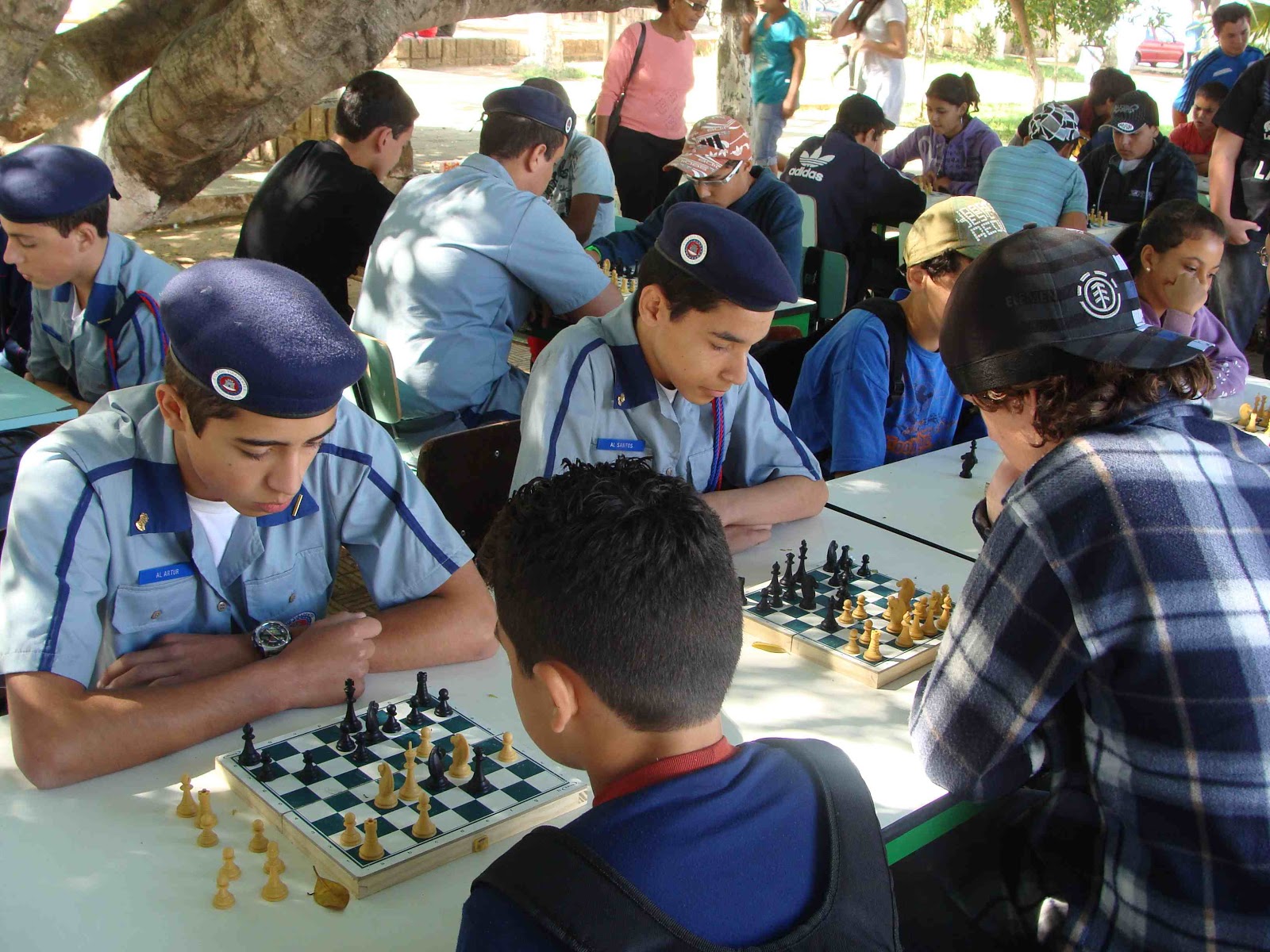 Talento santista se destaca nos campeonatos de xadrez escolar do