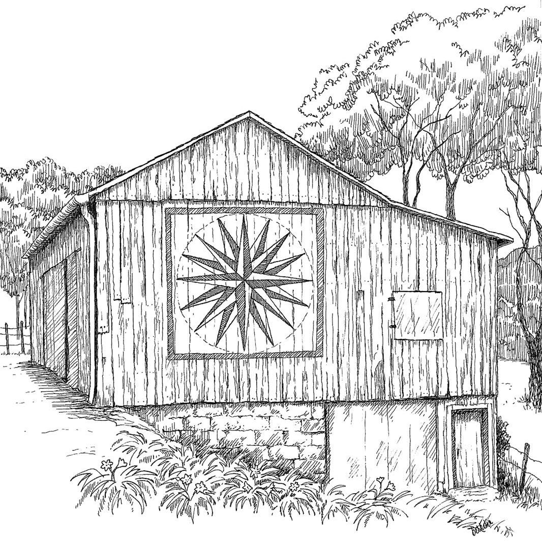 Beth Dix Art...embroidery and quilting!: 2011 Appalachian Memories Barn