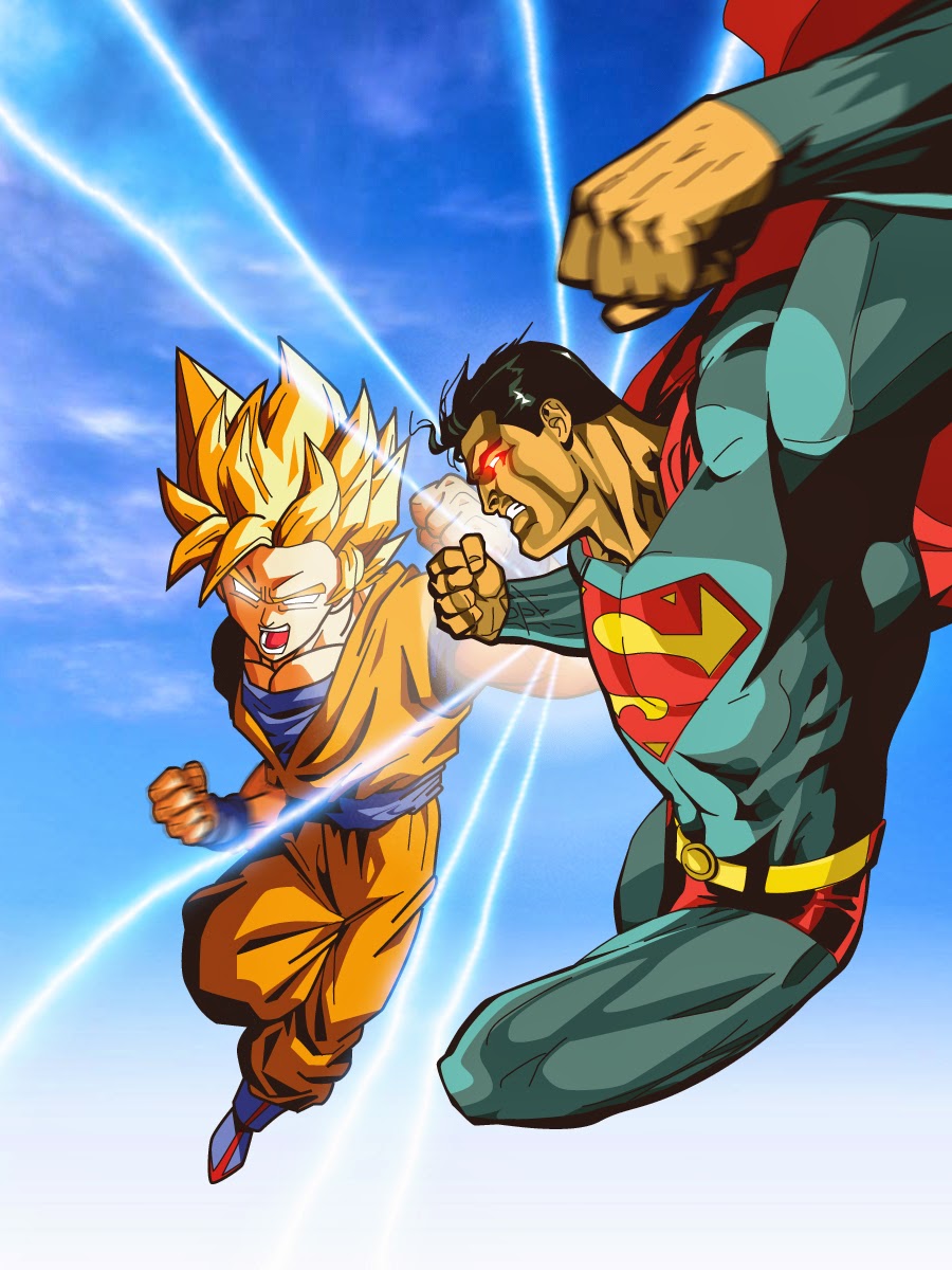 Goku vs Superman Goku vs Superman