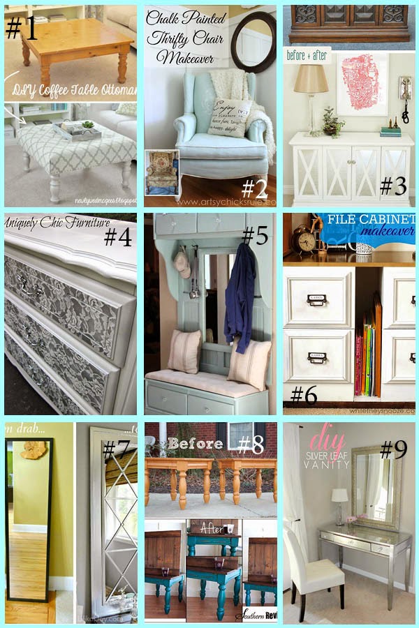 Seriously love these DIY furniture makeovers!