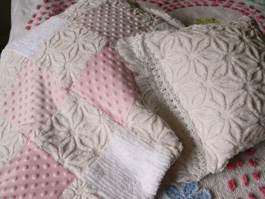 Warm Hugs Design Vintage Chenille Quilts