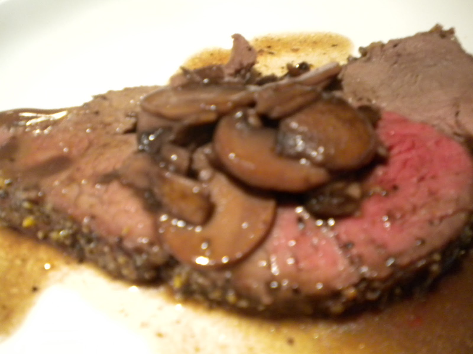 In My Kitchen Red Wine Mushroom Sauce