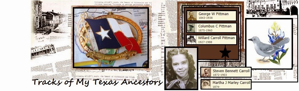 Tracks of My Texas Ancestors