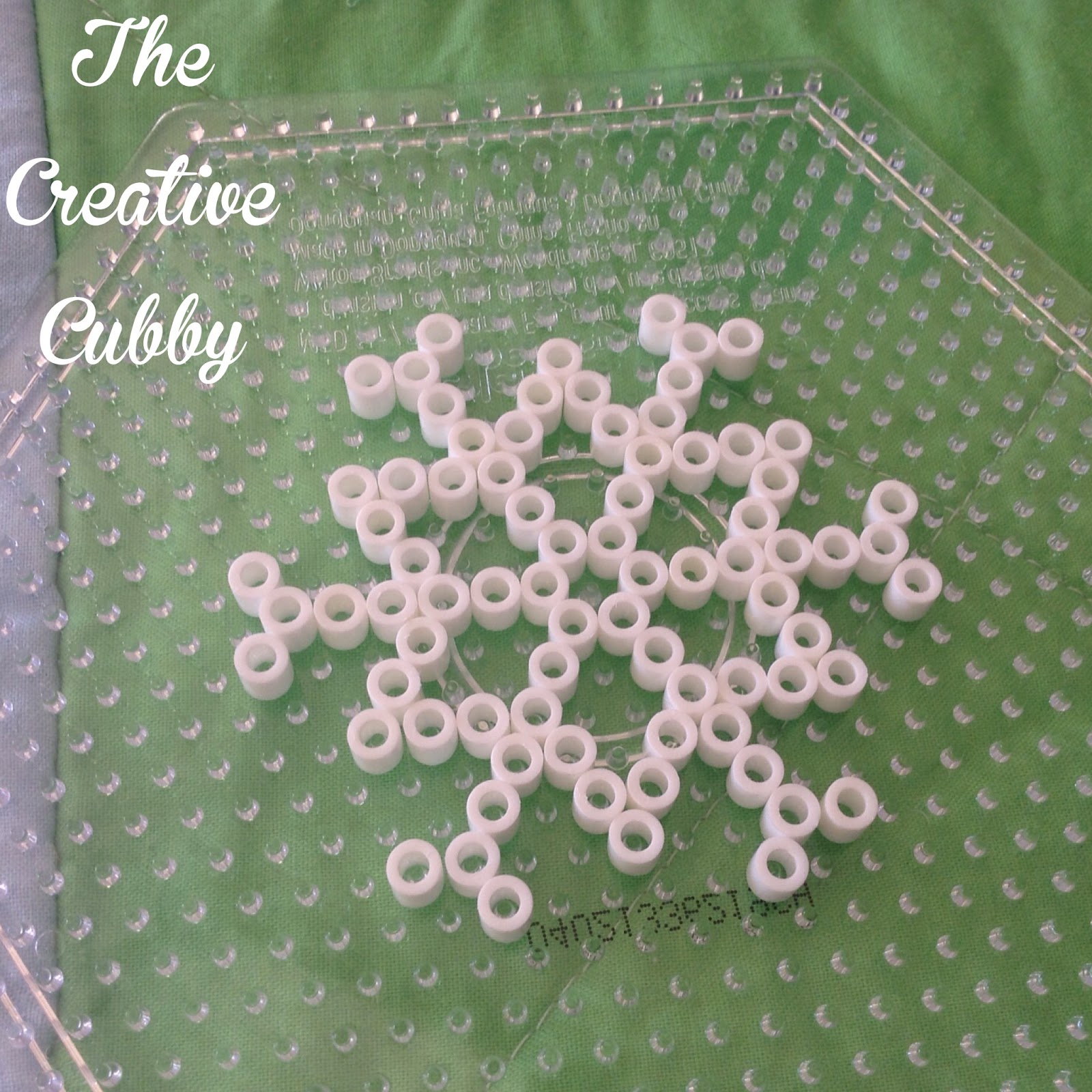 The Creative Cubby: Perler Bead Snowflakes