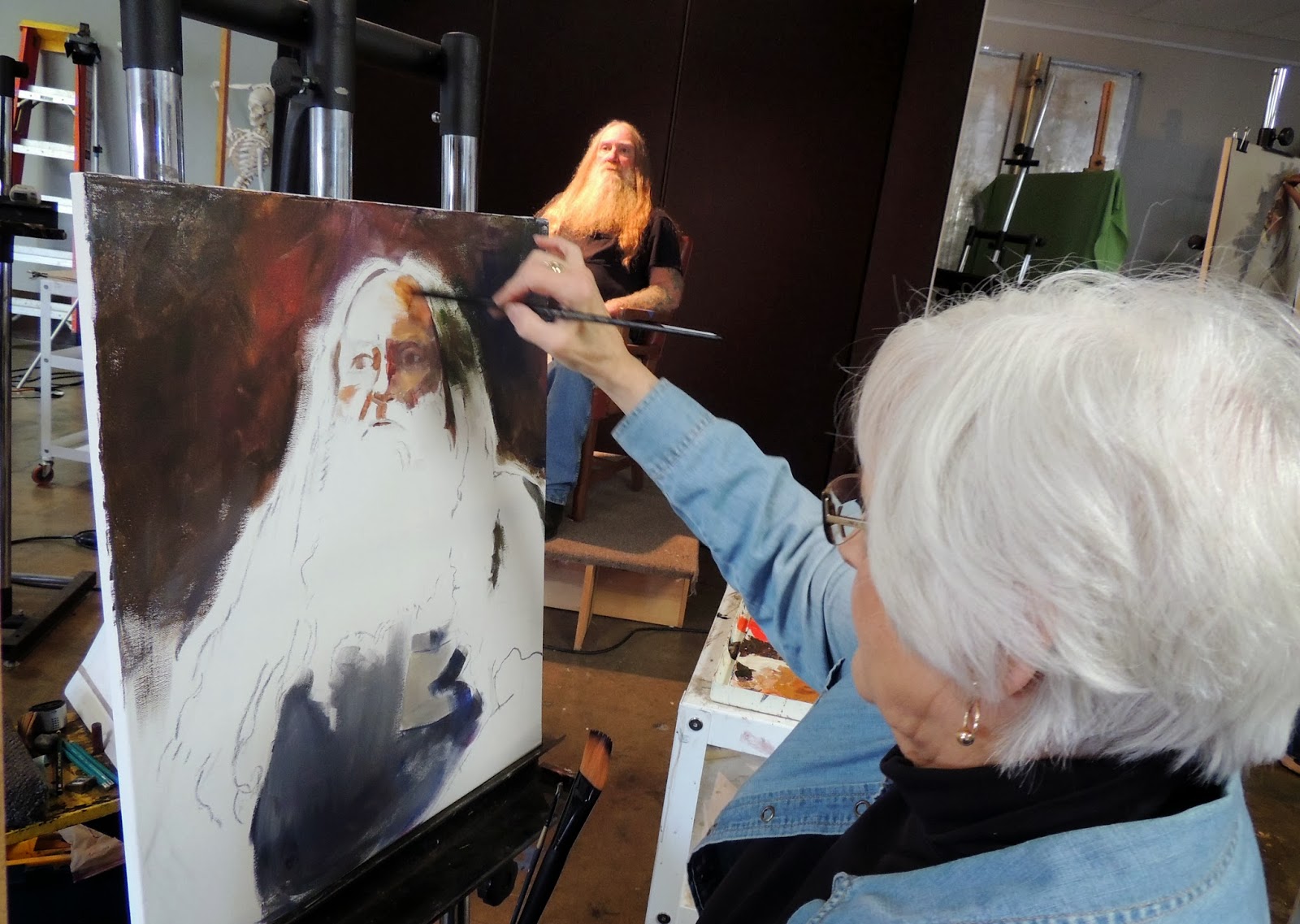Betty J Michael Wolfe Fine Art A Unique Portrait