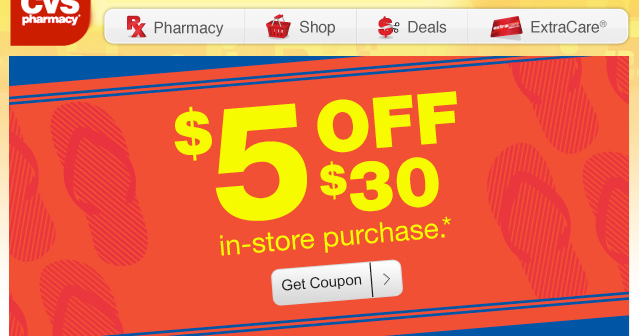 5 off 20 cvs coupon 2018