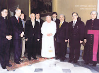 Fethullah Gulen and Pope John Paul, II
