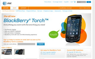 BlackBerry Torch is the first BlackBerry 6 OS-powered smartphone