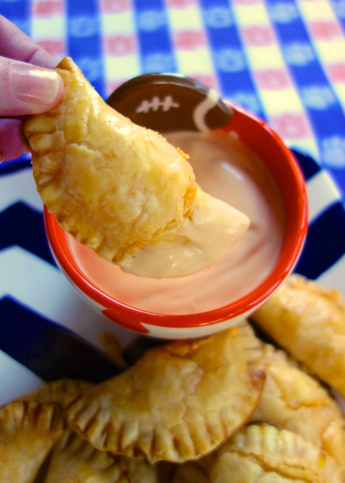 Buffalo Chicken Empanadas {Football Friday} Plain Chicken