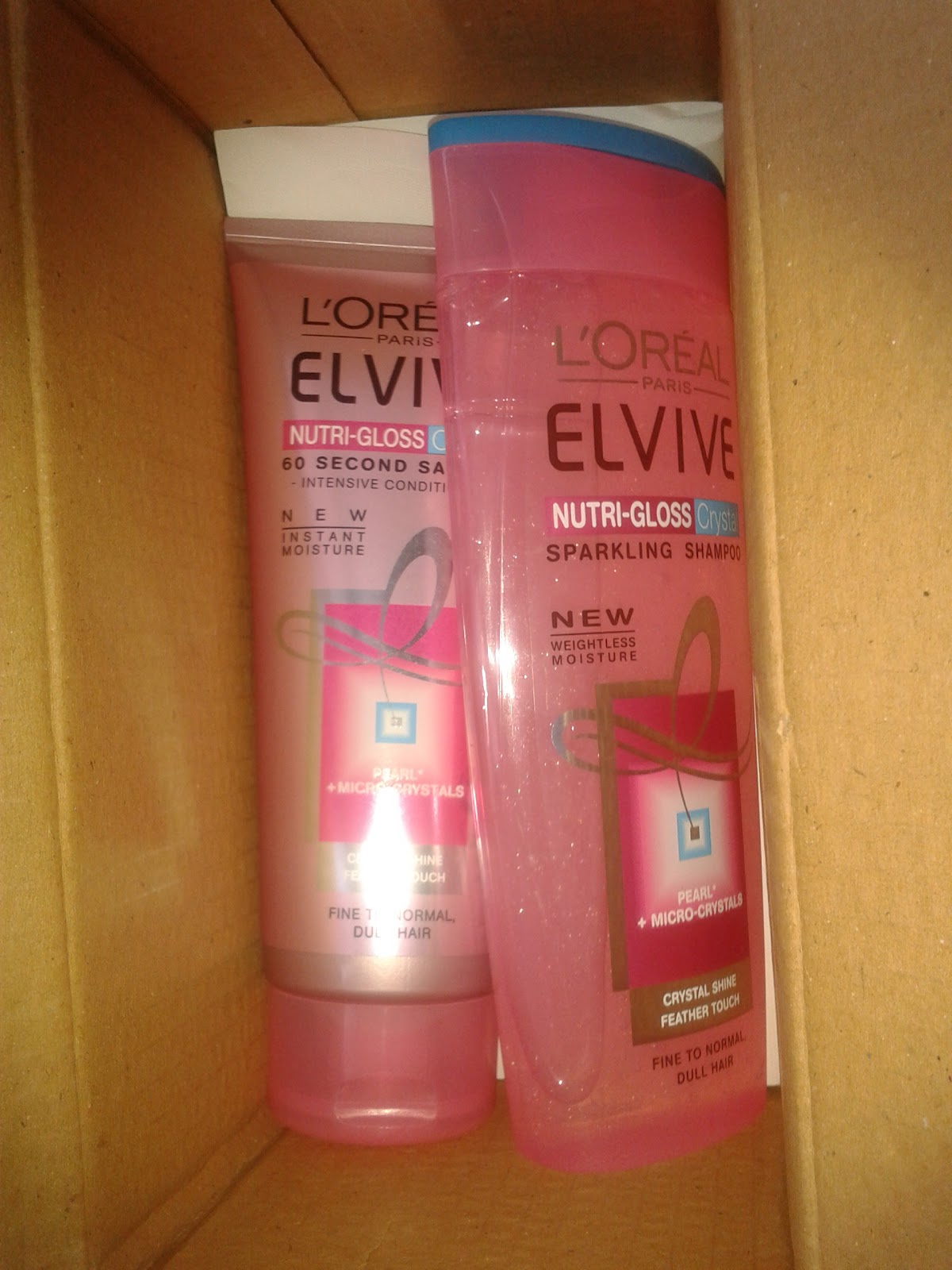 ♥ A British Sparkle ♥ Loreal Paris Elvive NutriGloss Crystal