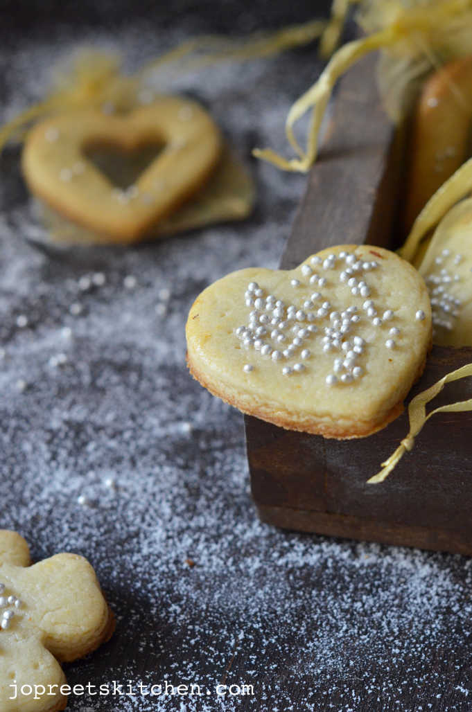 Eggless Sugar Cookies / Old Fashioned Sugar Cookies (Christmas Cookies