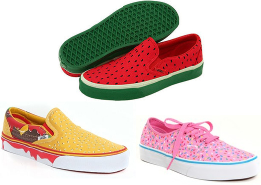 vans cheeseburger shoes