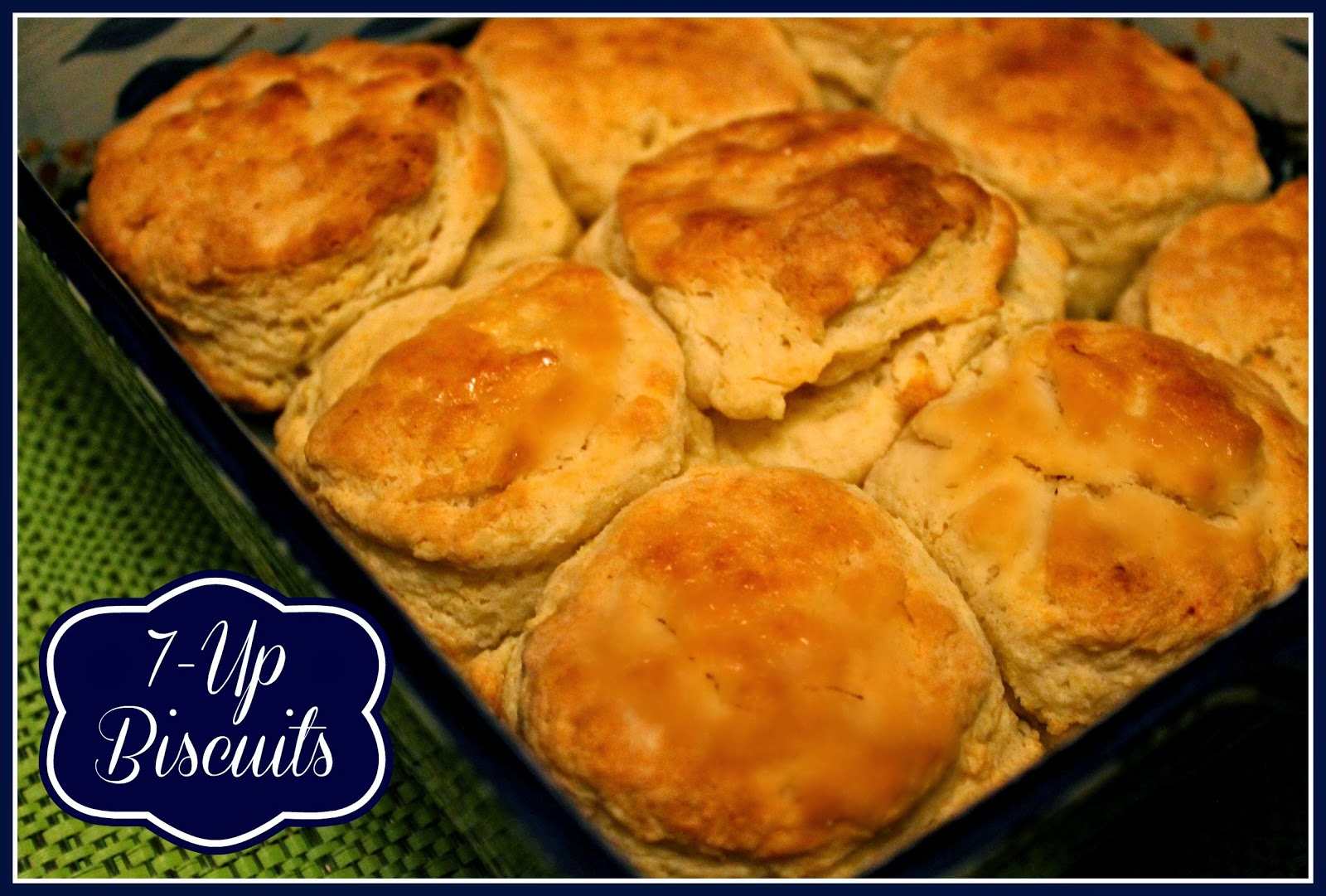 Sweet Tea and Cornbread 7Up Biscuits!