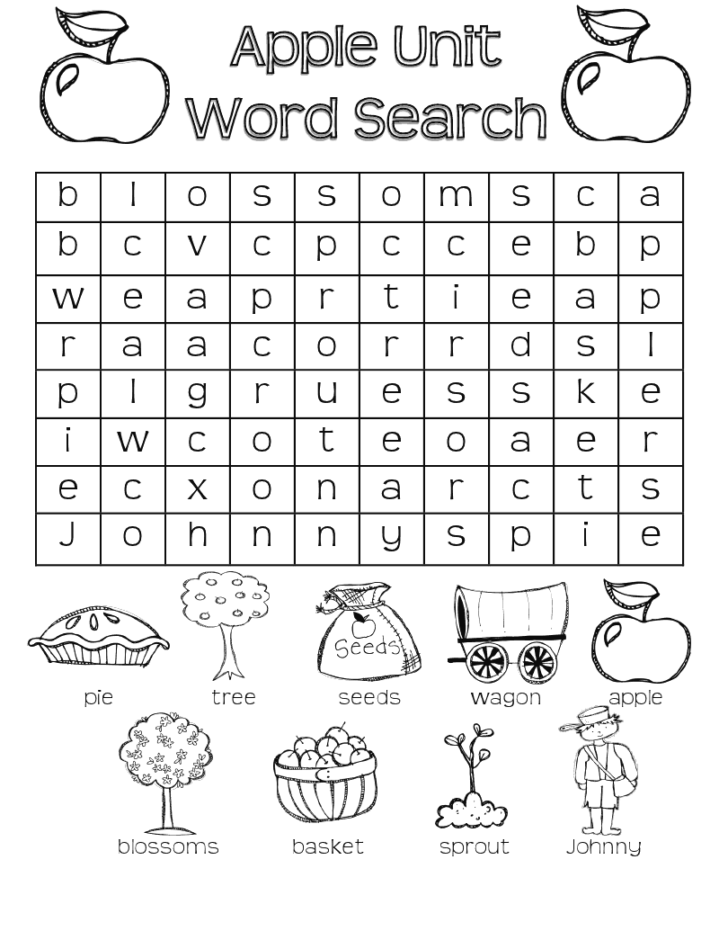 1st Grade Word Search Worksheets submited images.