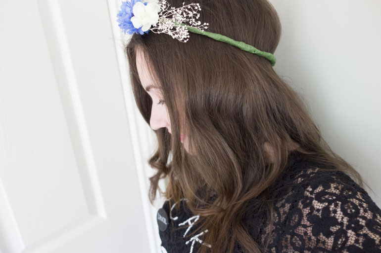 Claireabellemakes Craft Party | Rhode Island | Flower Crowns
